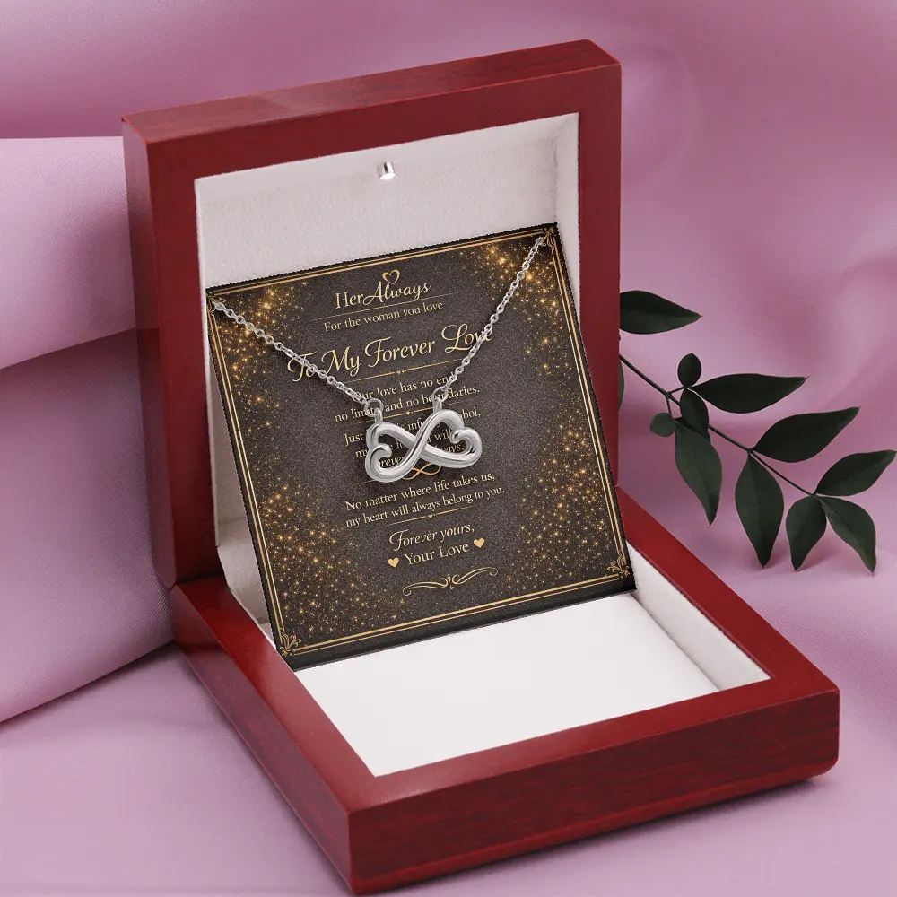 Infinity Love Necklace romantic gift