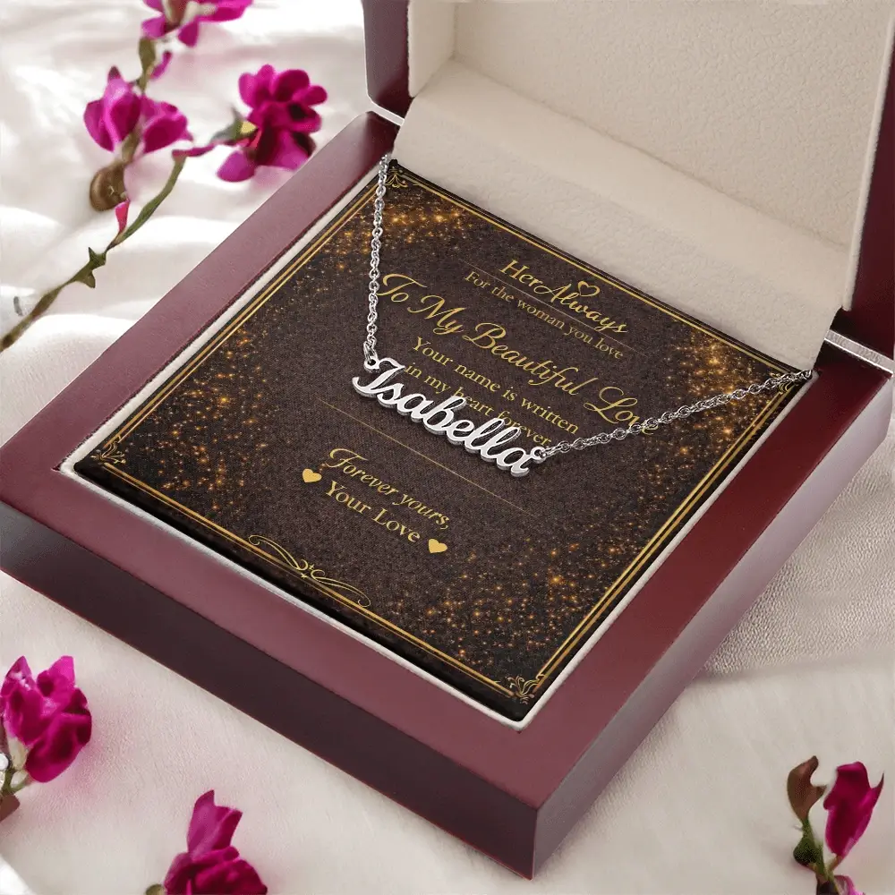 Custom Name Necklace romantic gift